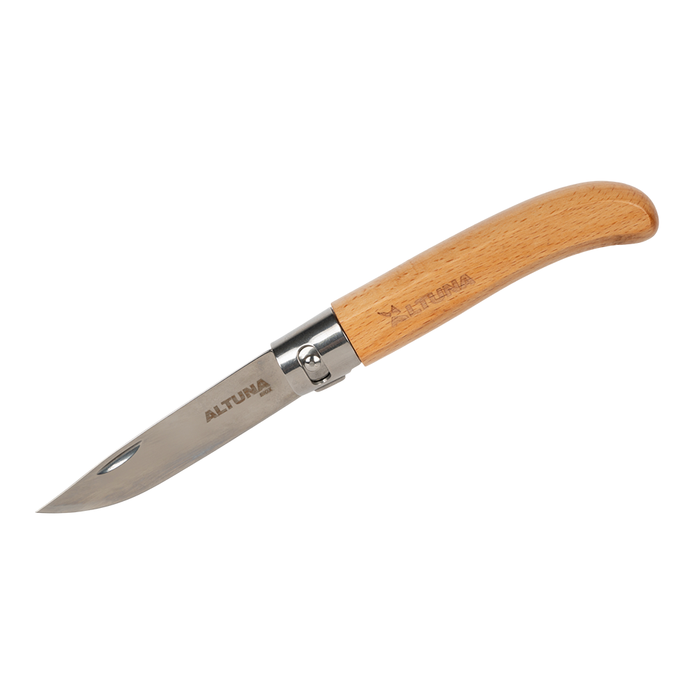 Нож складной "Altuna" F180, клинок нержавеющая сталь, рукоять дерево (Ярхант). Фото №1 Нож складной "Altuna" F180, клинок нержавеющая сталь, рукоять дерево (Ярхант). Фото №1