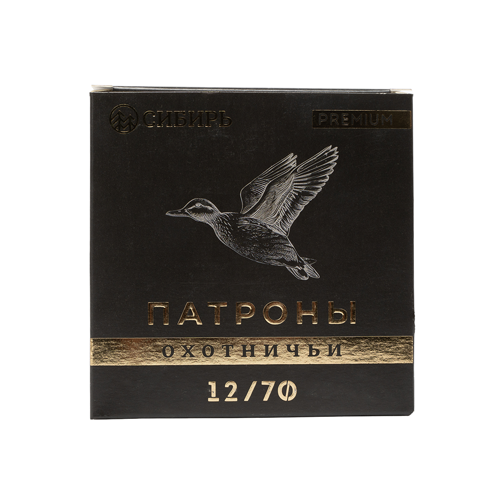 Патрон СИБИРЬ PREMIUM 12/70 охотничий дробовой 34г №3 б/к (CX-2000) (пачка 25 шт) (в коробке 250шт). Фото №5