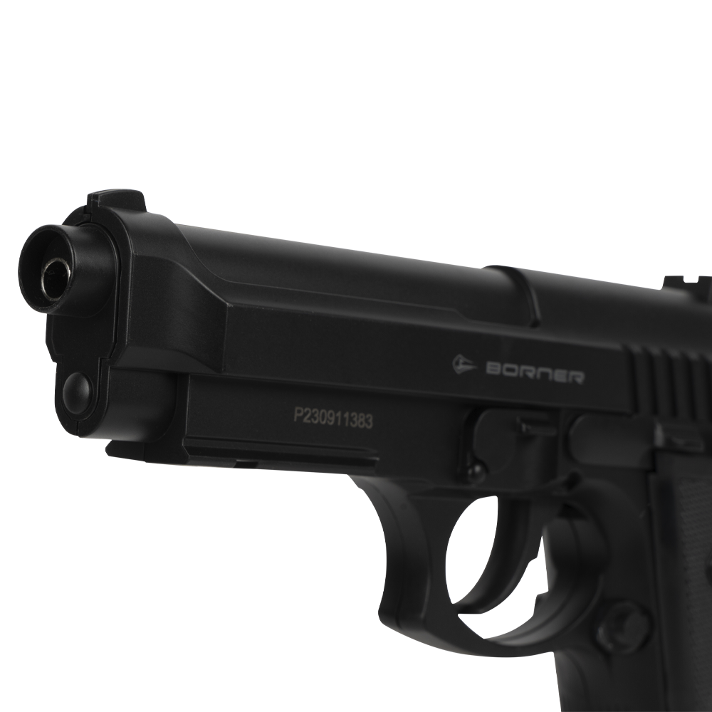 Пистолет страйкбольный BORNER 92, калибр 6 мм. Фото №2