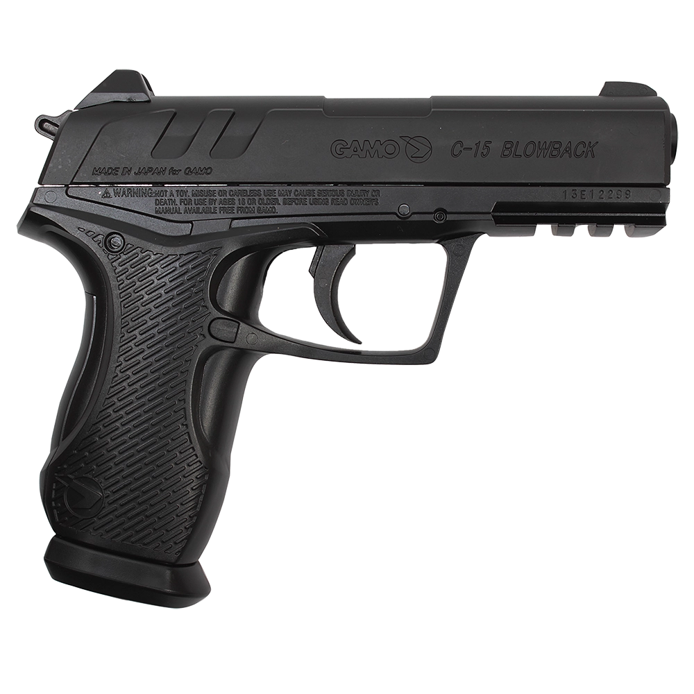 Пистолет пневматический GAMO C-15 (blowback), калибр 4,5 мм. Фото №1 Пистолет пневматический GAMO C-15 (blowback), калибр 4,5 мм. Фото №1