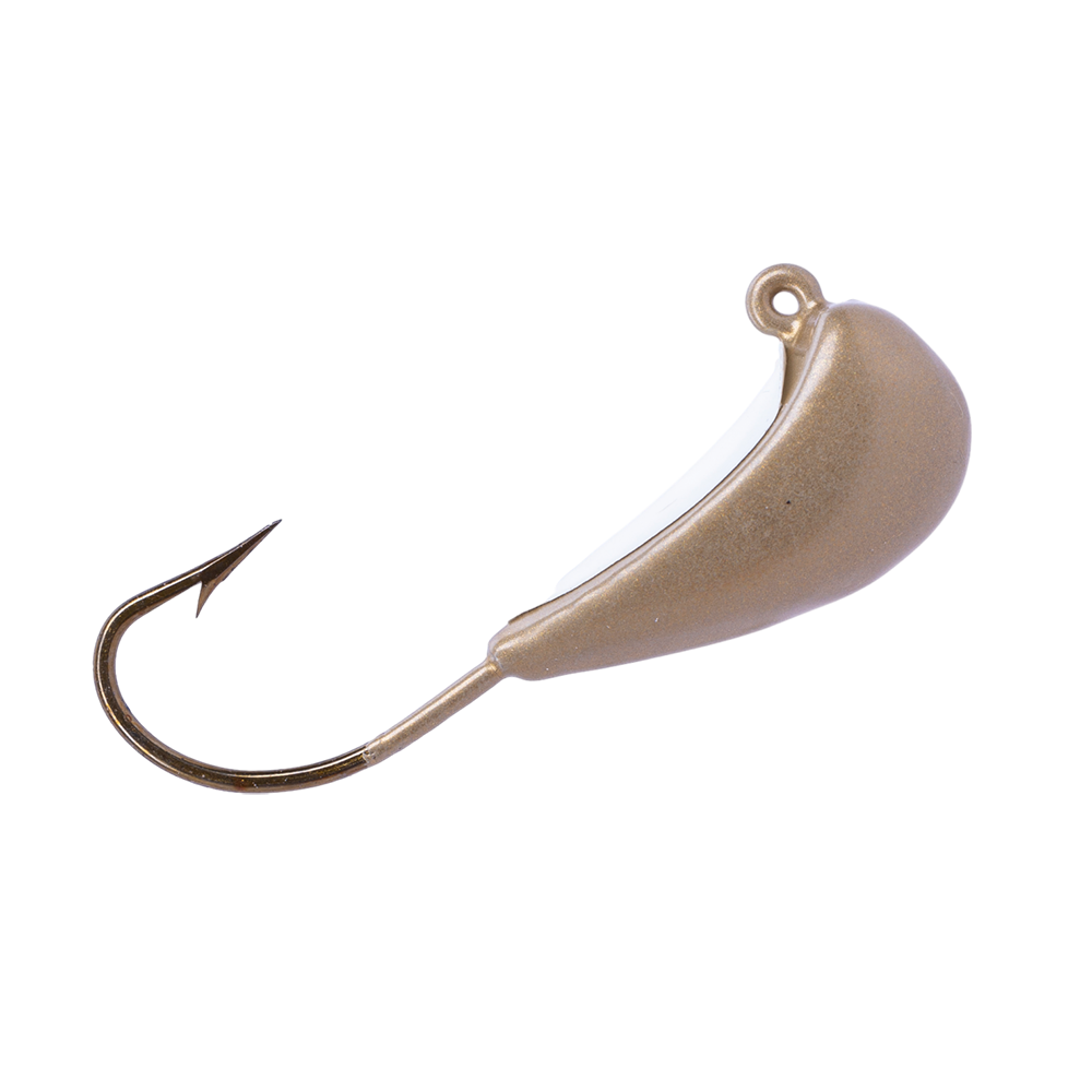 Мормышка свинцовая ЖОР Фунтик джиг, 30мм, 15гр, цвет (Ц №1) золото. Фото №3