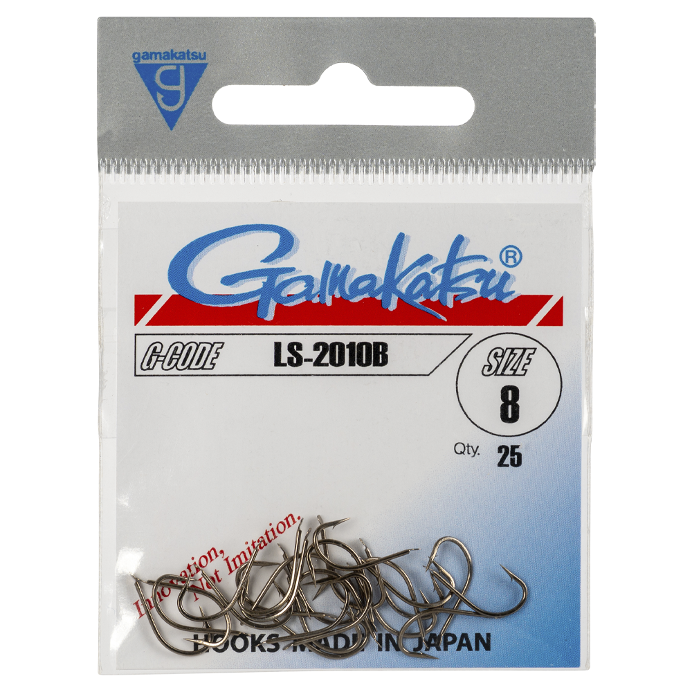 Крючок Gamakatsu Hook LS-2010B Brown №08. Фото №1 Крючок Gamakatsu Hook LS-2010B Brown №08. Фото №1