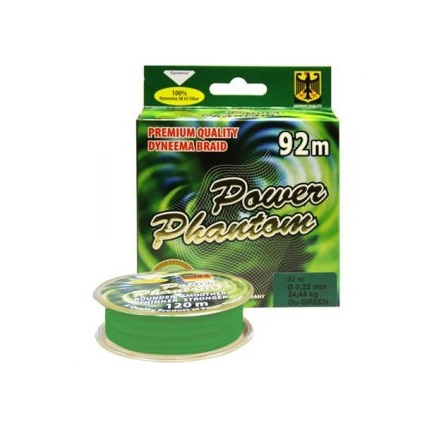 Шнур плетенный Power Phantom PE4 2.5 135m 13,6kg зеленый. Фото №2