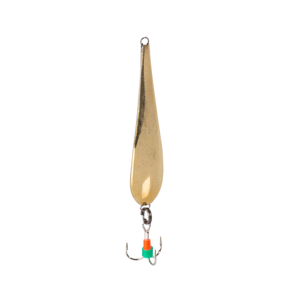 Блесна Мастерская Власова И.В. "Борода" (Капелька) 40мм, тройник. Фото №1