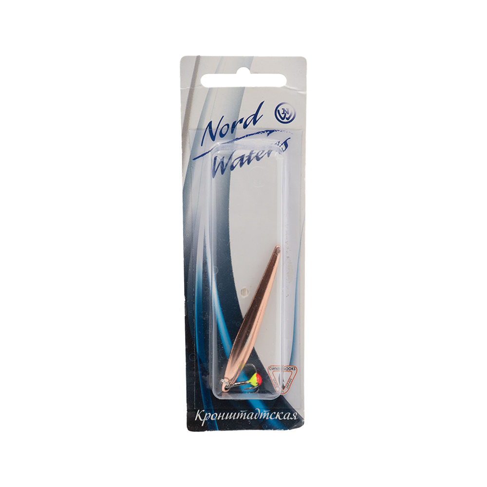 Блесна Северные мастерские Кронштадтская 60мм, 6гр, цвет (SC) тройник. Фото №1
