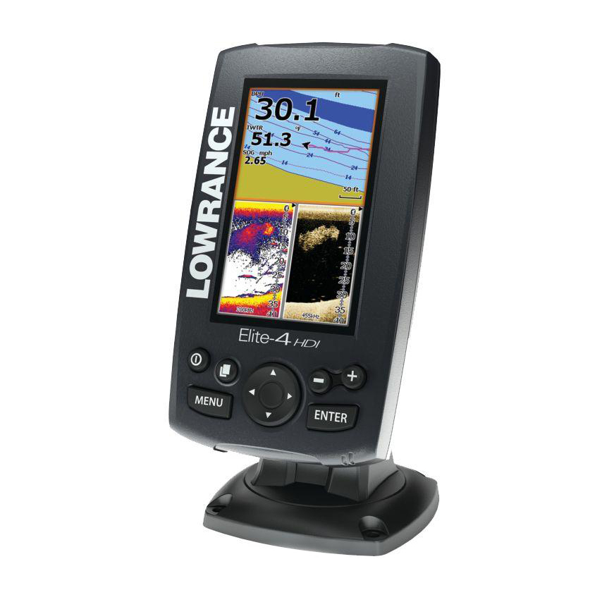 Эхолот Lowrance ELITE-4 HDI 83/200 455/800. Фото №1