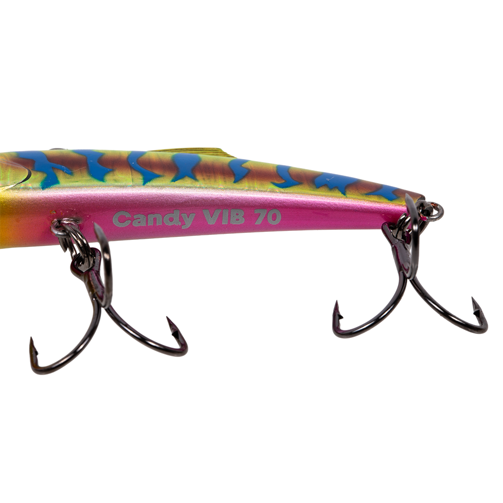 Воблер-раттлин Narval Frost Candy Vib 70мм, 14гр, цвет (#025-Tropicana). Фото №3