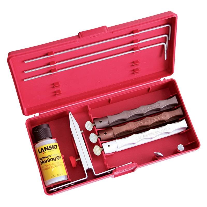 Набор для заточки Lansky Natural, 3 камня. Фото №2 Набор для заточки Lansky Natural, 3 камня. Фото №2