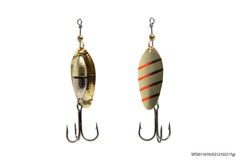 Блесна вращающаяся MADFISH Agate 7г, цвет GS121027