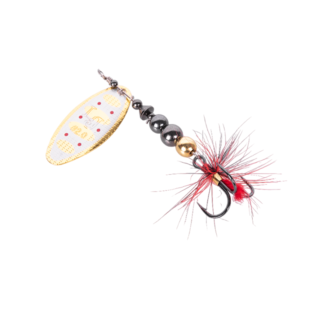 Блесна вращающаяся Lucky John Shelt Blade №2, 9гр, цвет (002). Фото №1