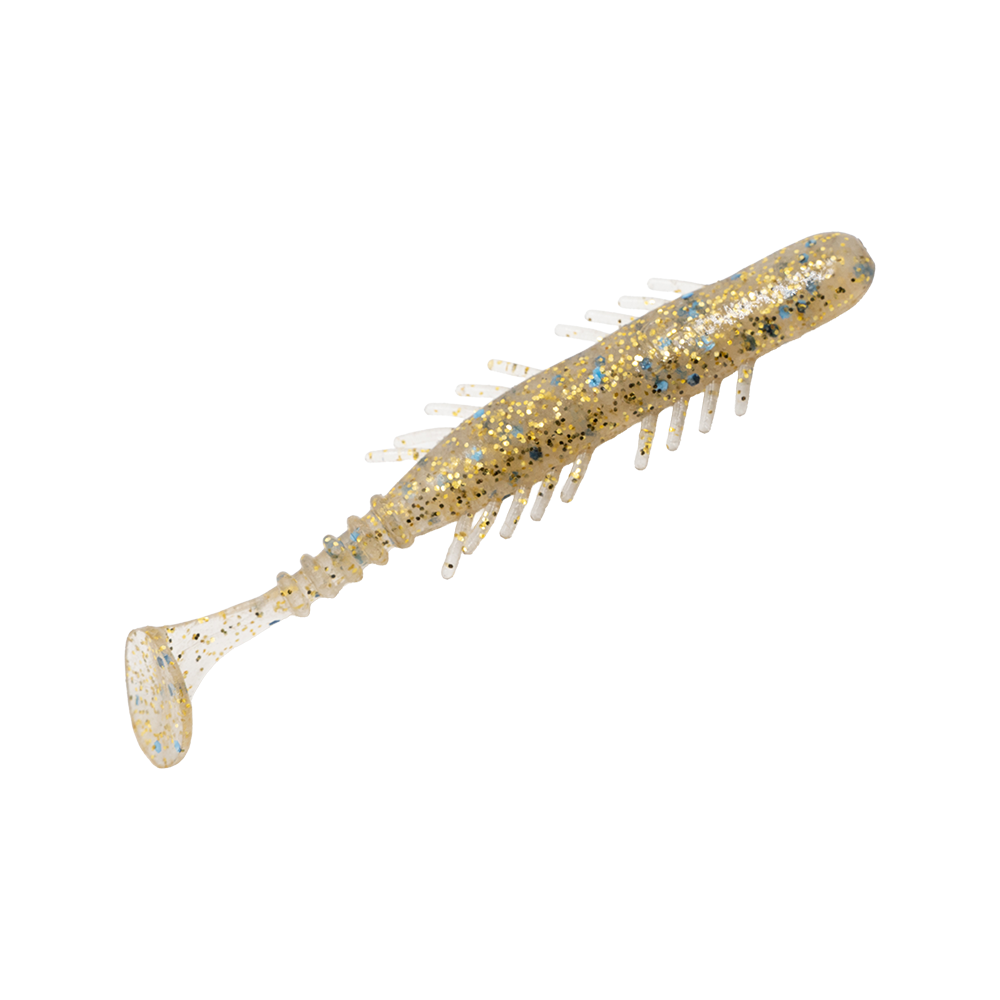 Виброхвост Lucky John Pro Series Bugsy Shad 2,8" 72мм, (7шт. упак.) цвет CA35. Фото №4