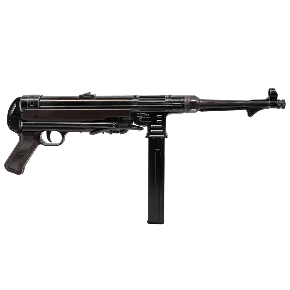 Пистолет пневматический Umarex Legends MP German-Legacy Edition, калибр 4,5 мм, (MP40 метал, автоматический . Фото №1