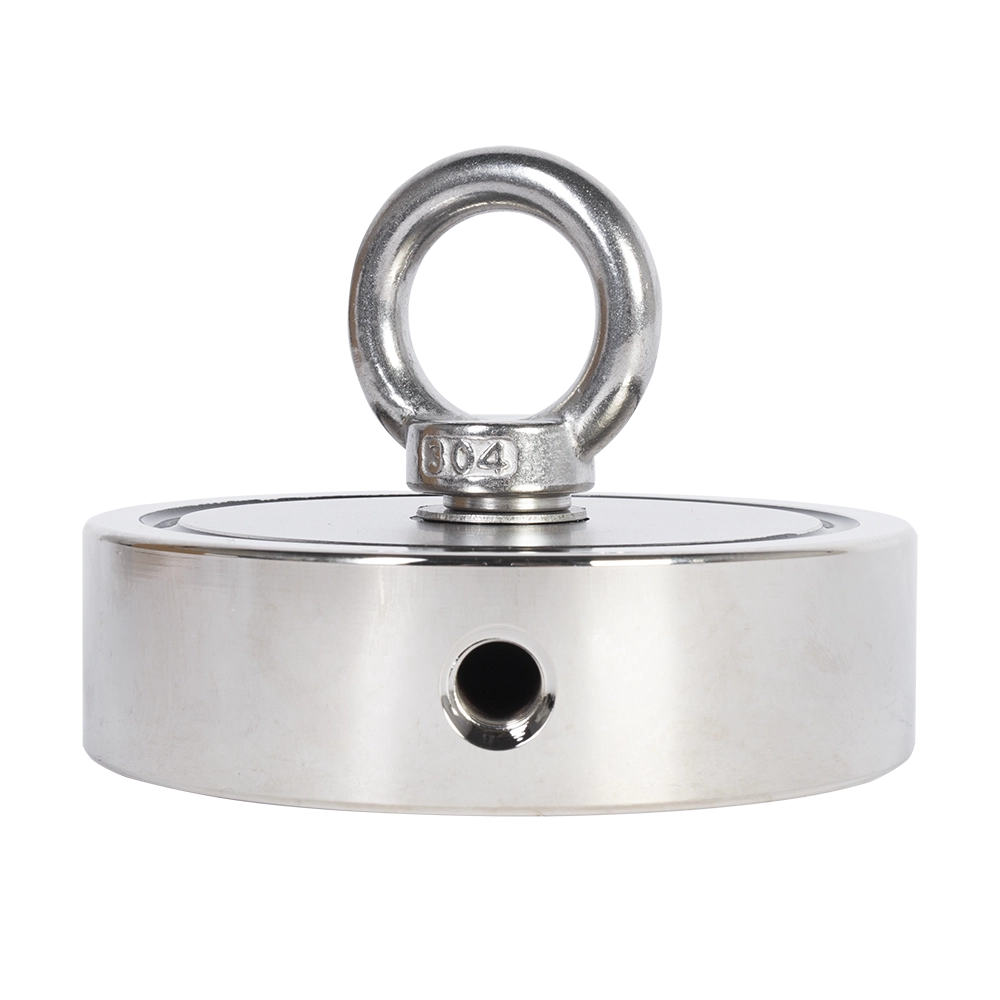 Поисковой магнит ОхотАктив, неодимовый, двухсторонний, D 116 мм, сила сцепления 400 кг. Фото №3