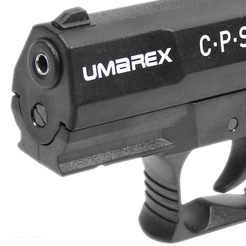 Пистолет пневматический Umarex СР Sport (чёрный с чёрной рукояткой). Фото №3 Пистолет пневматический Umarex СР Sport (чёрный с чёрной рукояткой). Фото №3
