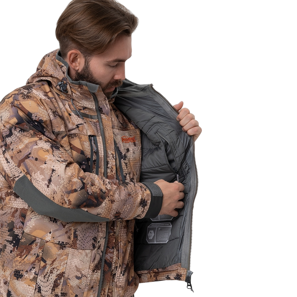 Костюм Remington 3 в 1 Blizzard Yellow Waterfowl Honeycombs р. 3XL. Фото №6 Костюм Remington 3 в 1 Blizzard Yellow Waterfowl Honeycombs р. 3XL. Фото №6