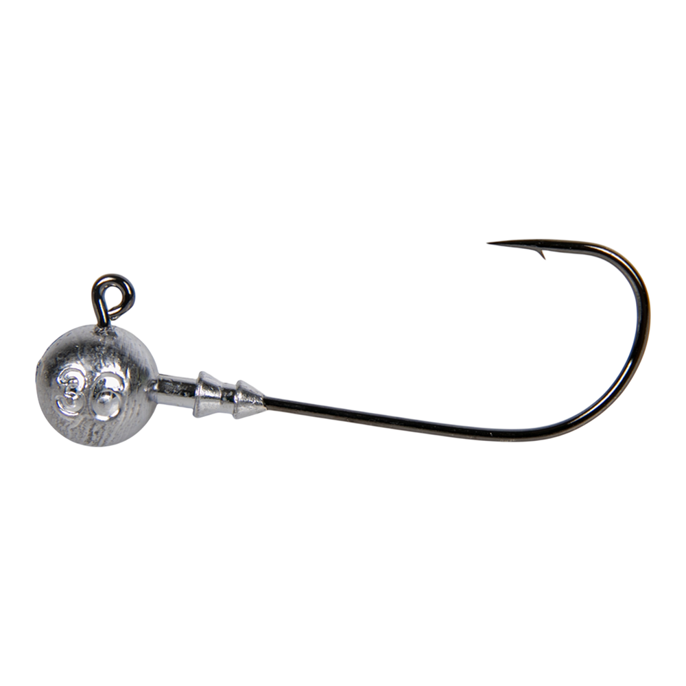 Джиг Головка Корея ковка Крюк 10/0 черный никель 36гр TritOn (уп. 3шт). Фото №1
