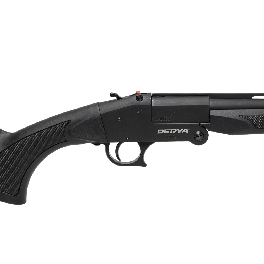 Ружье DERYA Single SS-TRI COMBO 12/76, 20/76, 410/76, L-560 (одноствольное, вентилируемая планка, пластик черный, набор чоков). Фото №8