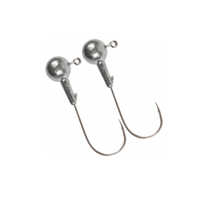 Джиг-головка шар крючок GAMAKATSU (серебро) 14 гр. крючок 3/0 (Феткуллин) (20 шт/уп). Фото №2