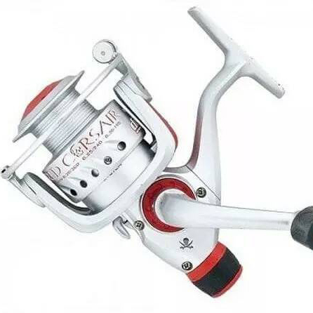 Катушка AL0038 DIP RED CORSAIR 2000 RD 1 ш/п передаточное число 4,7:1 130 м*0,25 мм (Italia Fishing). Фото №1