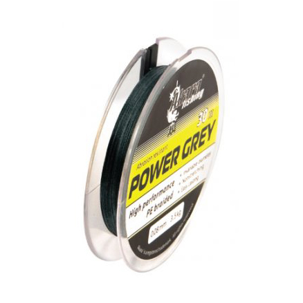 Шнур AKARA Power Grey 30м. 0,06мм. Фото №1