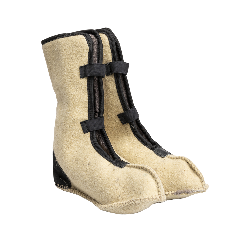 Чулок войлочный "Лось" "Зубр" р. 43 (войлок/натуральный мех). Фото №1 Чулок войлочный "Лось" "Зубр" р. 43 (войлок/натуральный мех). Фото №1