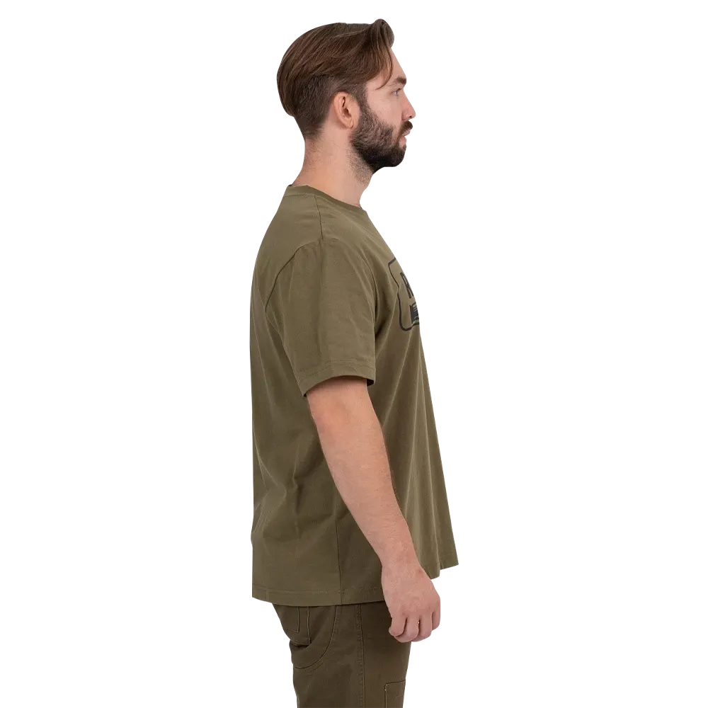 Футболка Remington Hunting Shell Shirts Dark Olive р. L. Фото №1