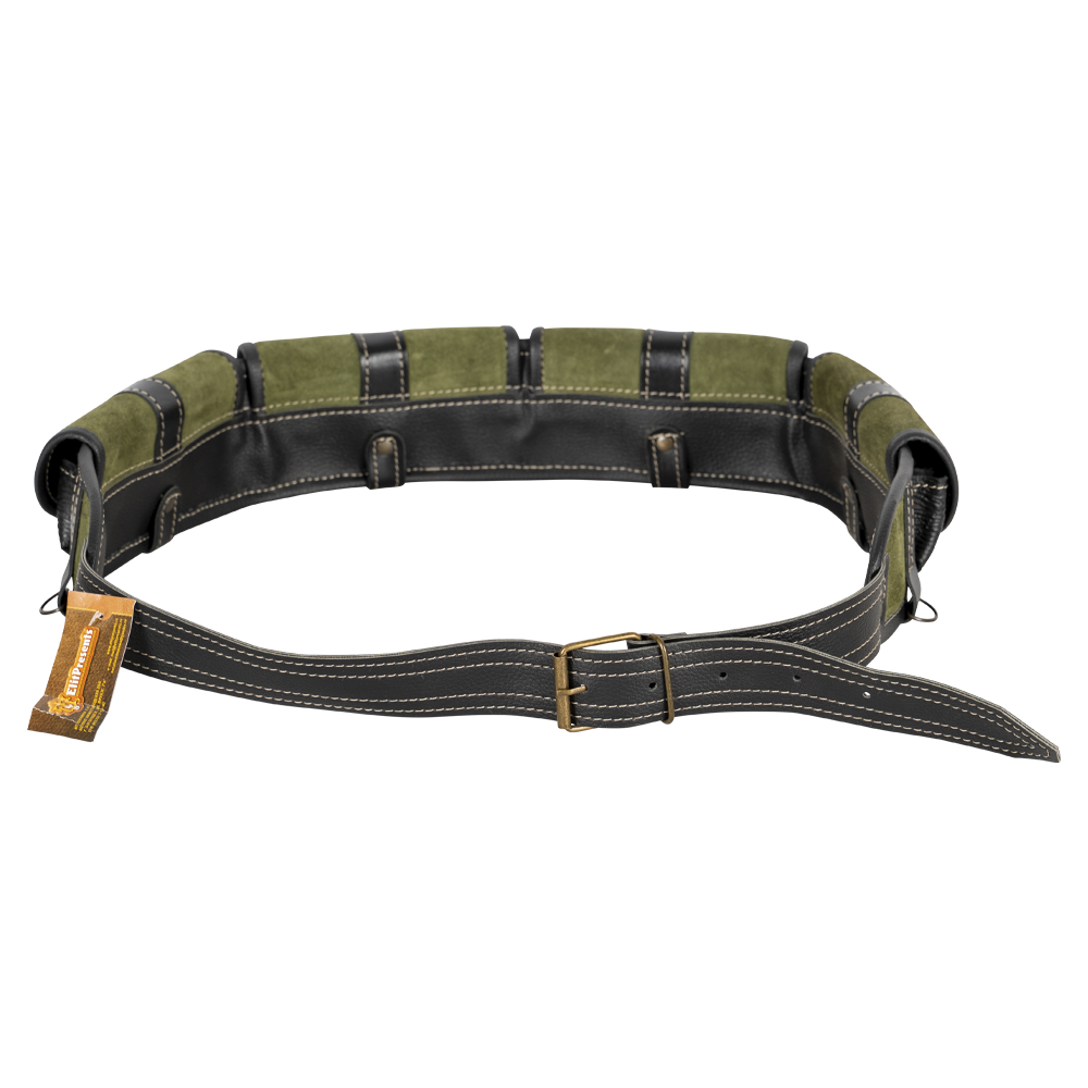 Патронташ №24 на 24 патрона (12 калибра) закрытый, натуральная кожа, искуственная кожа (ИП Шунина). Фото №2 Патронташ №24 на 24 патрона (12 калибра) закрытый, натуральная кожа, искуственная кожа (ИП Шунина). Фото №2