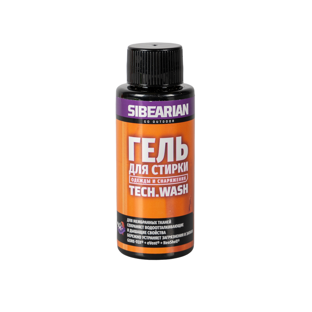 Гель SIBEARIAN TECH WASH для стирки мембранных и технологичных тканей 50 мл. Фото №1