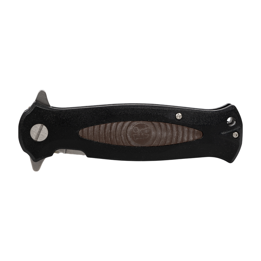 Нож складной Кизляр "КО" (рукоять эластрон), цвет: хаки. Фото №3