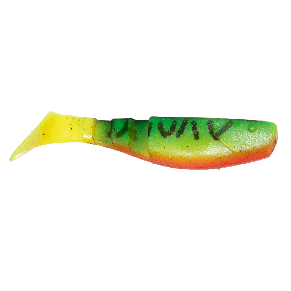 Виброхвост MADFISH Active Predator 70мм, 3,9гр, съедобная (5 шт. уп.) цвет (010). Фото №1