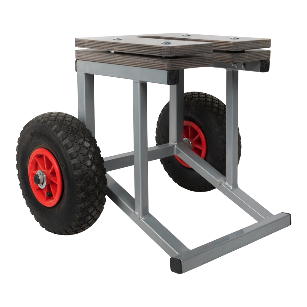 Тележка под лодочный мотор низкая складная , грузоподъемность до 60кг(Патриот). Фото №3