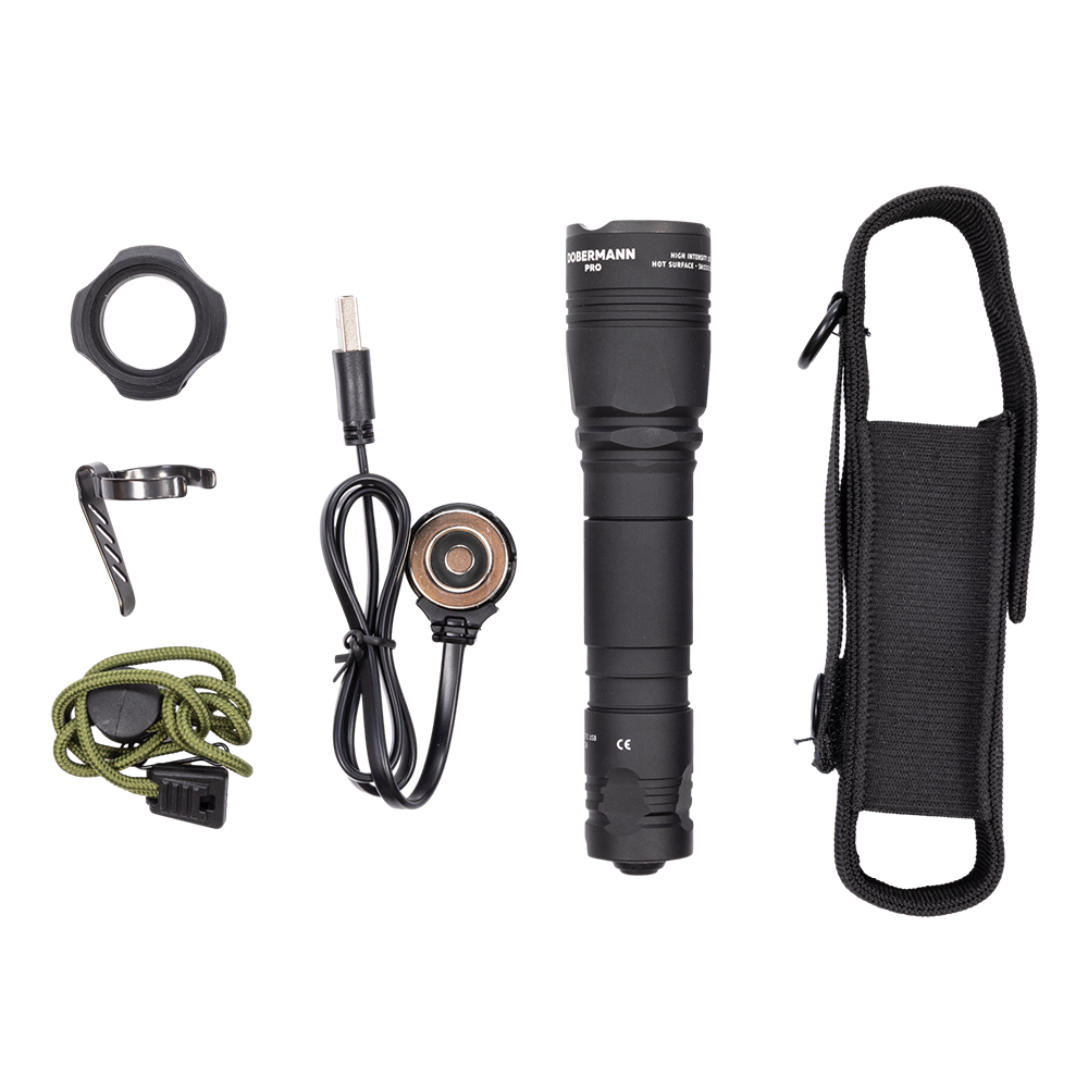 Фонарь Armytek Dobermann Pro Magnet USB Теплый. Фото №6 Фонарь Armytek Dobermann Pro Magnet USB Теплый. Фото №6