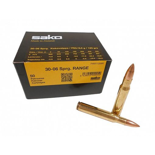 Патрон нарезной SAKO калибр 30-06 SPRG Powerhead Barnes TTSX 11,7 гр. 180 grn. (в пачке 20 шт.). Фото №2
