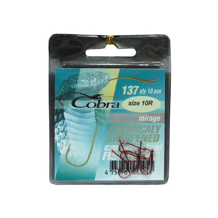 Крючок "Mirage" R-018 137 (10шт) (Cobra). Фото №2