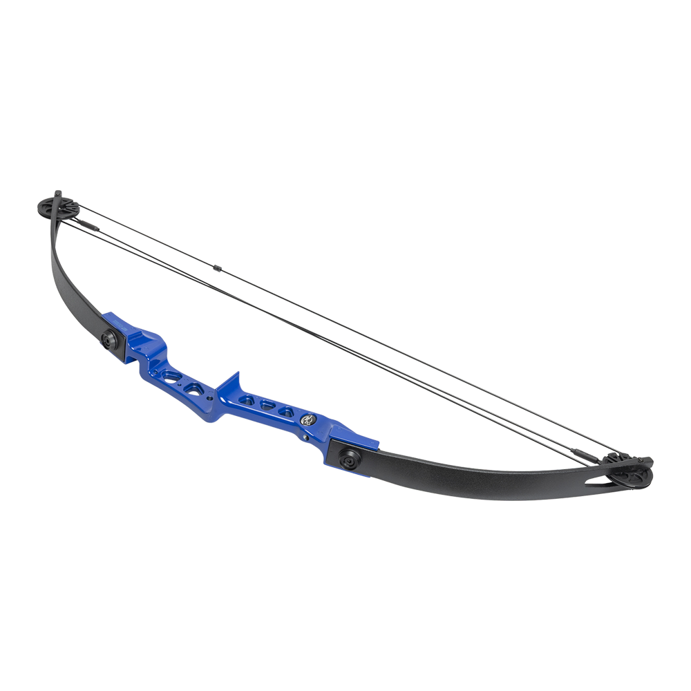 Лук Man Kung СВ30, блочный, blue, 19-29lbs. Фото №6