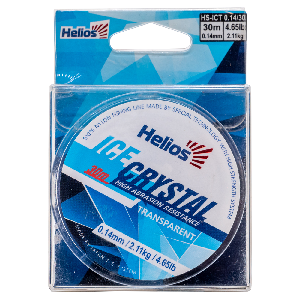 Леска Helios ICE CRYSTAL Nylon Transparent 0,14mm/30 (HS-ICT 0,14/30). Фото №2