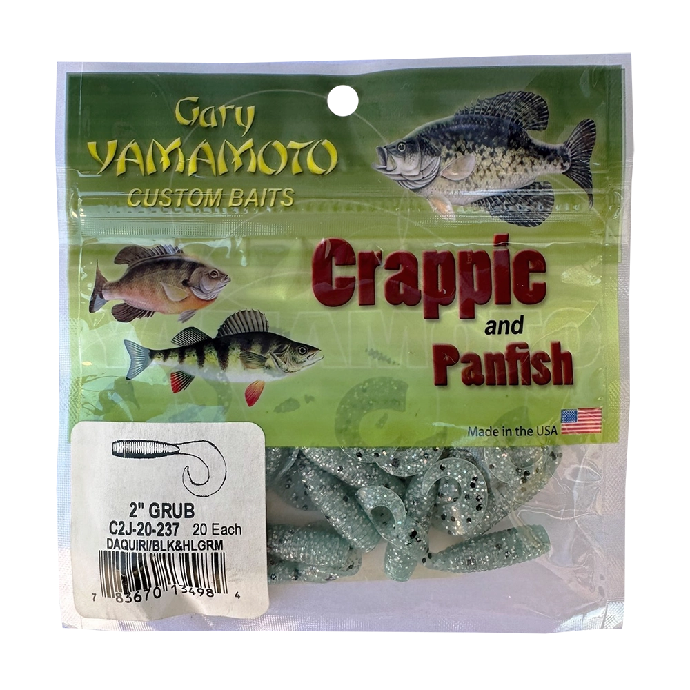 Твистер Gary Yamamoto Single Tail Grubs 2" 5см, 20шт. в уп, цвет 237. Фото №3 Твистер Gary Yamamoto Single Tail Grubs 2" 5см, 20шт. в уп, цвет 237. Фото №3