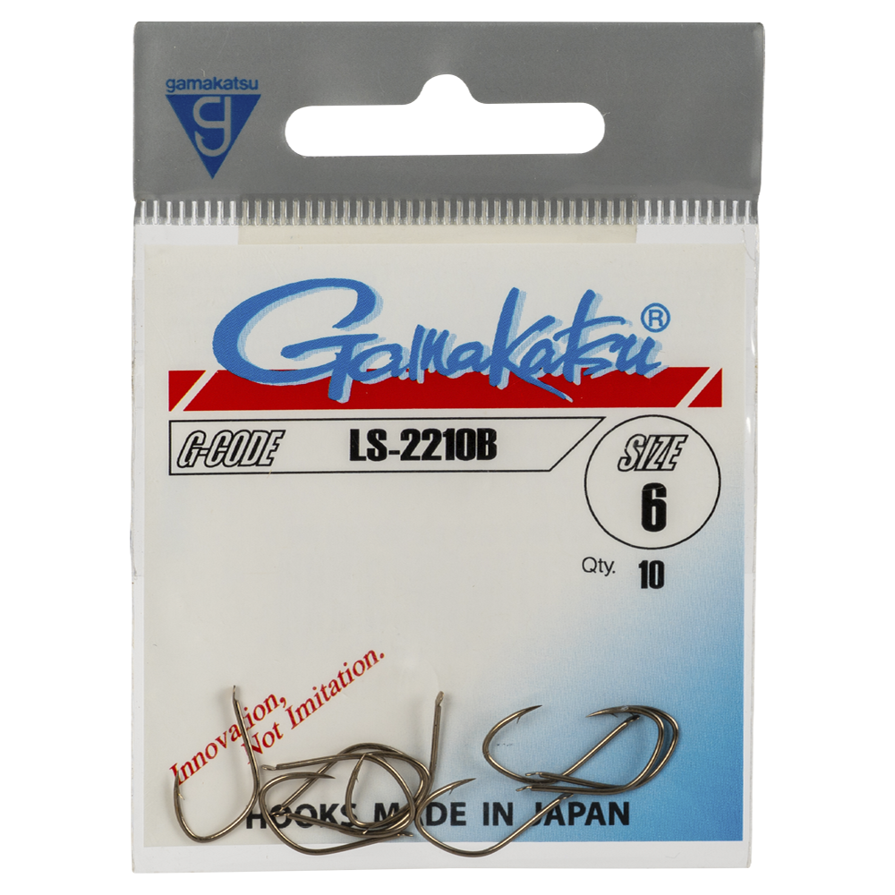 Крючок Gamakatsu Hook LS-2210B Bronze №06. Фото №1