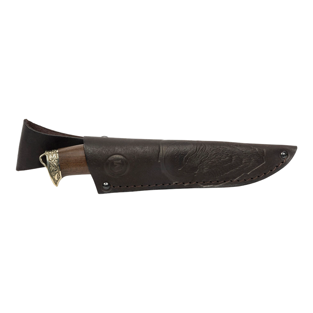 Нож "Сокол" кованая сталь9 ХС, литье, рукоять из ценных пород дерева (ИП Семина). Фото №3 Нож "Сокол" кованая сталь9 ХС, литье, рукоять из ценных пород дерева (ИП Семина). Фото №3