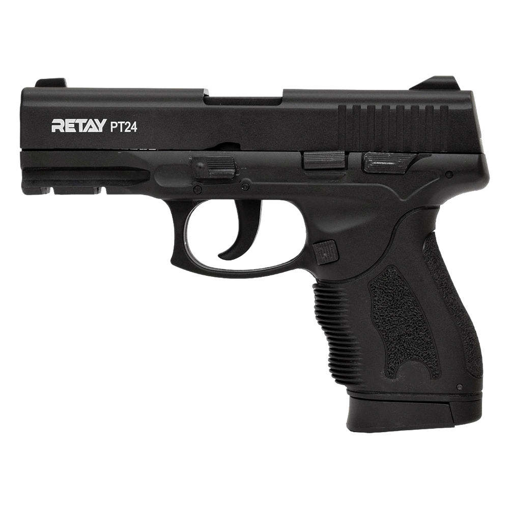 Пистолет охолощенный RETAY PT24, (Taurus), Сатин, калибр 9mm. P.A.K. Фото №4