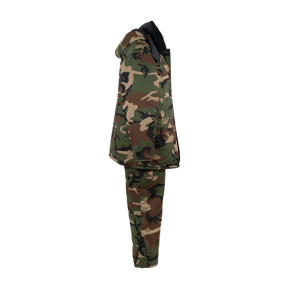 Костюм зимний (флора, ткань). Фото №3