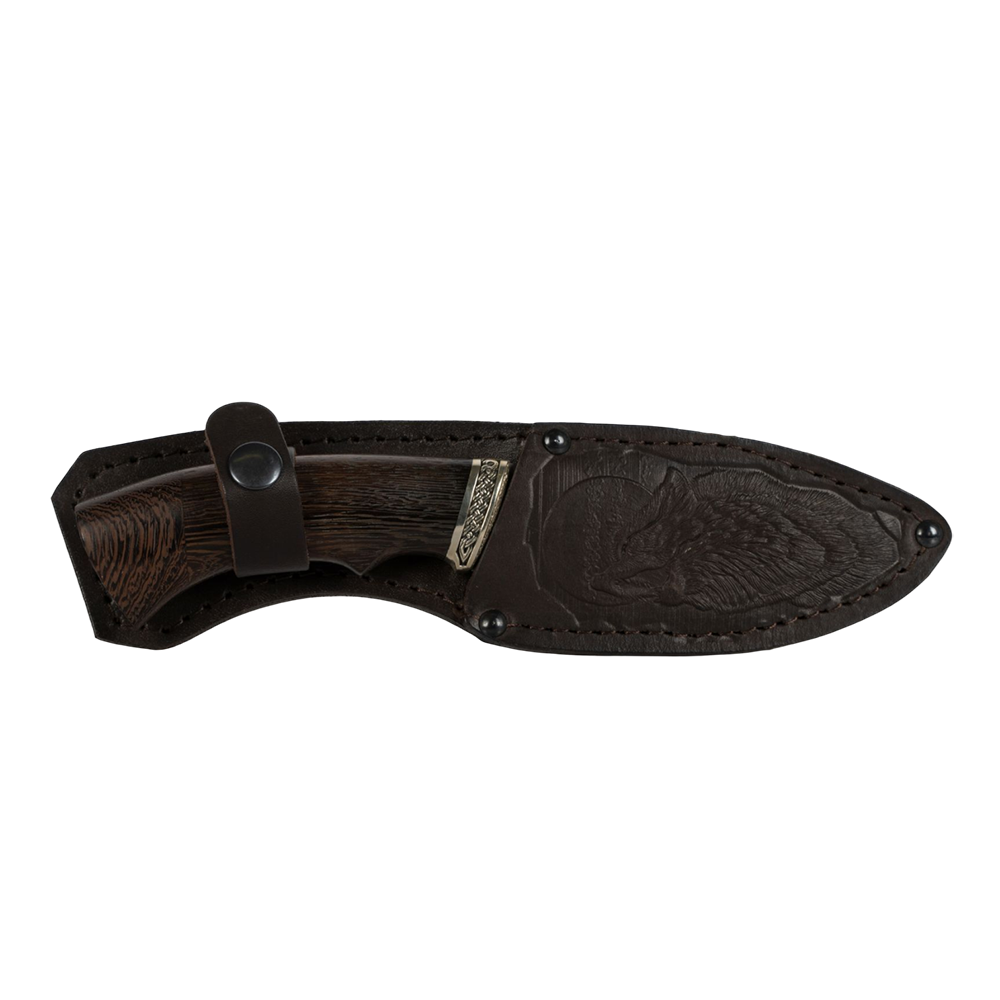 Нож МС Разделочный, клинок 95х18, со следами ковки, рукоять венги, литье. Фото №3 Нож МС Разделочный, клинок 95х18, со следами ковки, рукоять венги, литье. Фото №3