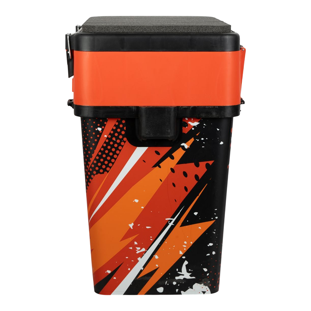 Ящик рыболовный зимний Pike, оранжевый (HS-IML-19-O) Helios. Фото №2 Ящик рыболовный зимний Pike, оранжевый (HS-IML-19-O) Helios. Фото №2