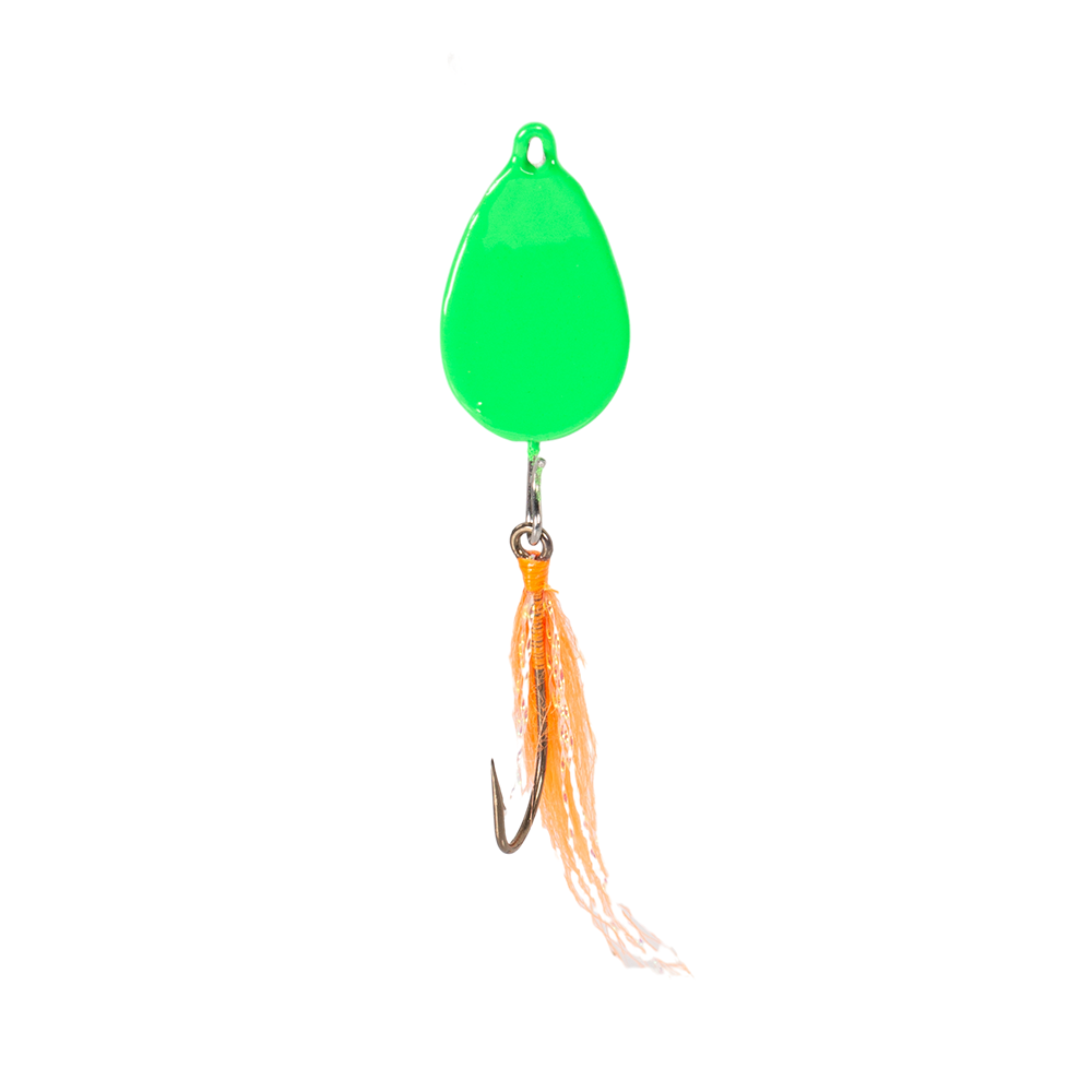 Блесна "Планирующая" 11 гр зеленая арт.066.6. Фото №1 Блесна "Планирующая" 11 гр зеленая арт.066.6. Фото №1