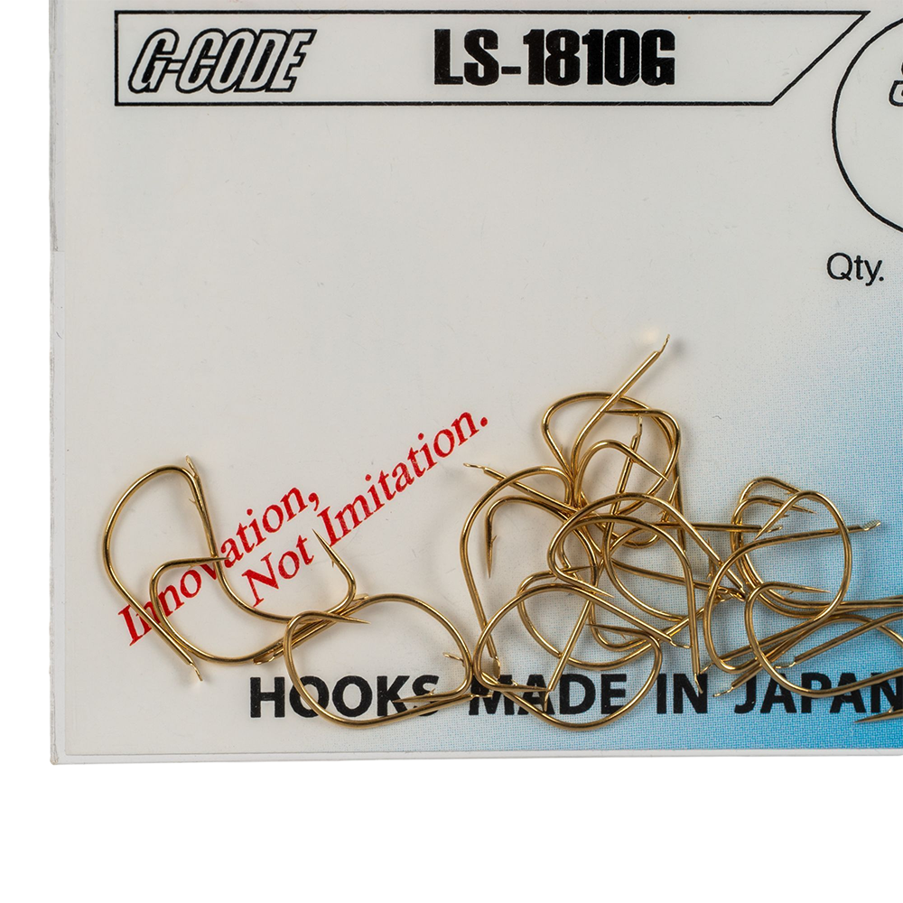 Крючок Gamakatsu Hook LS-1810G Gold №08. Фото №2