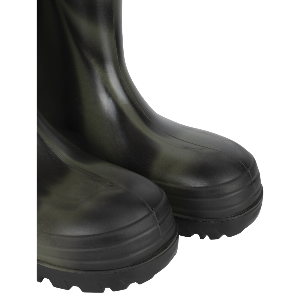 Сапоги TTLUX полиуретановые (цв. чёрно-зелёный) р. 44. Фото №7