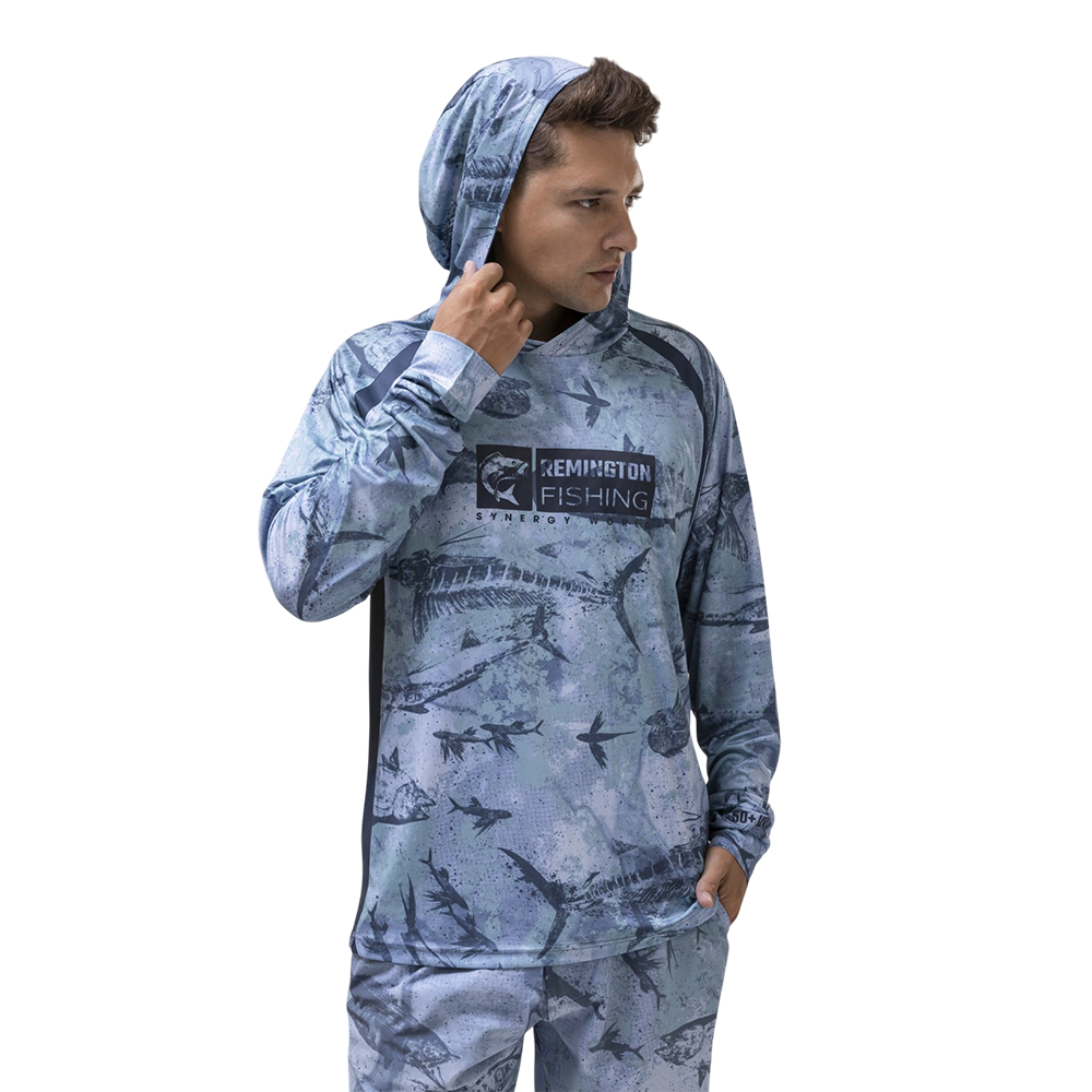 Футболка (джерси)  Remington Fishing Breeze Blue р. XL. Фото №3