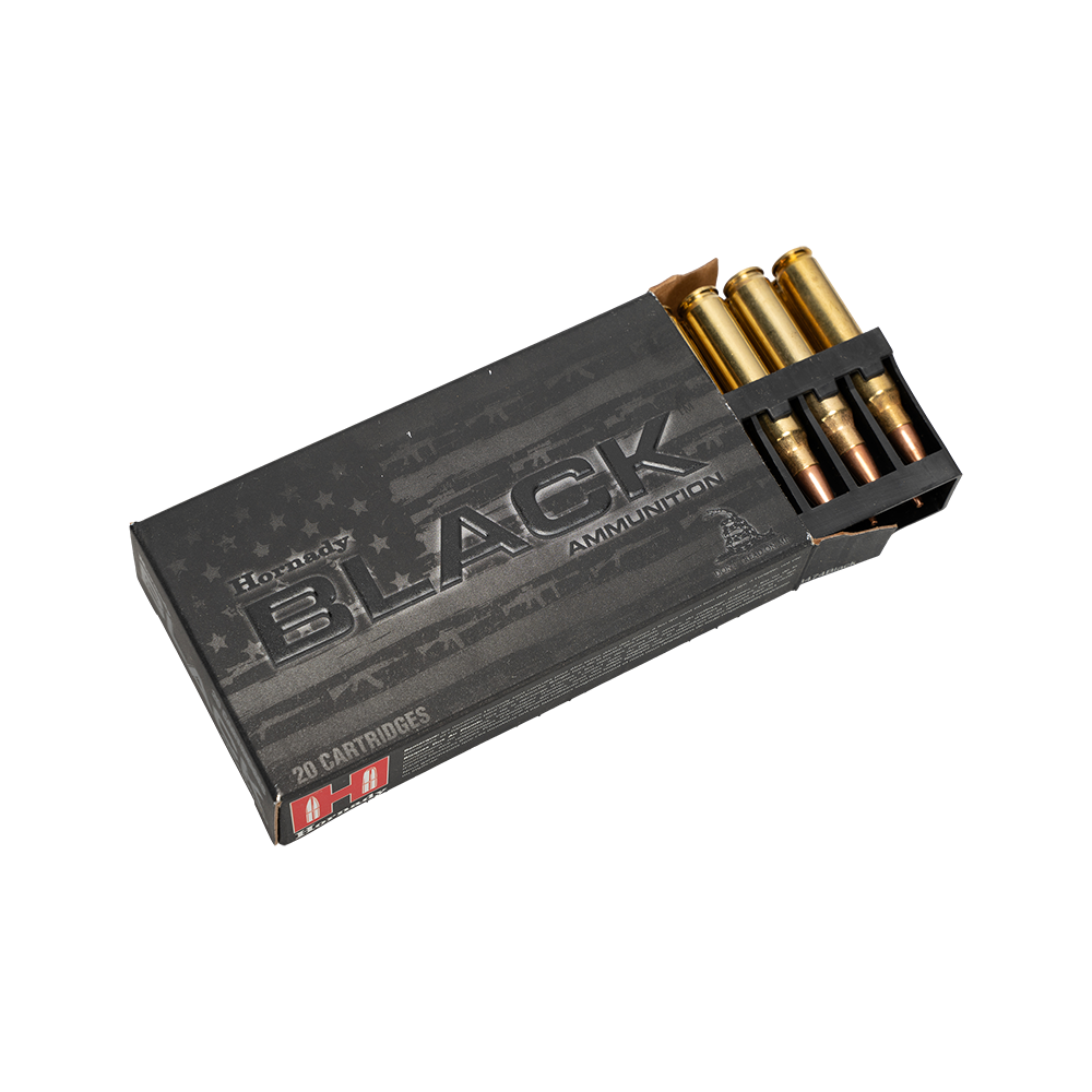 Патрон нарезной HORNADY кал. 223 REM BTHP 4,86 гр./ 75 gr. Black (в пачке 20 шт). Фото №2 Патрон нарезной HORNADY кал. 223 REM BTHP 4,86 гр./ 75 gr. Black (в пачке 20 шт). Фото №2