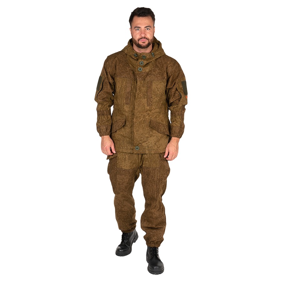 Костюм летний Горка-V2 цвет Коричневый Пиксель ткань Смесовая Рип-Стоп р. 52-54/182. Фото №2 Костюм летний Горка-V2 цвет Коричневый Пиксель ткань Смесовая Рип-Стоп р. 52-54/182. Фото №2