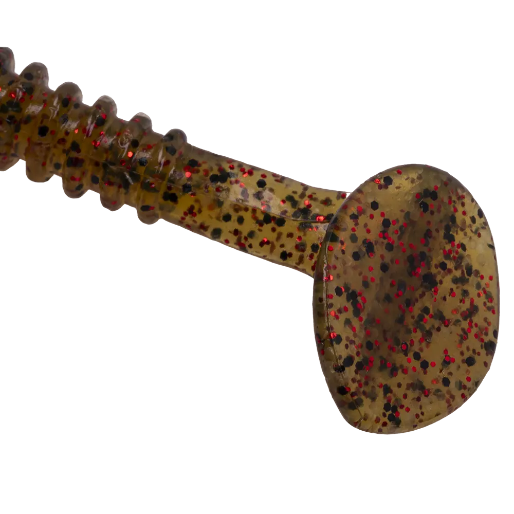 Виброхвост Lucky John Pro Series Tioga 3,9" 99мм, (5шт. упак.) цвет MIX2. Фото №3